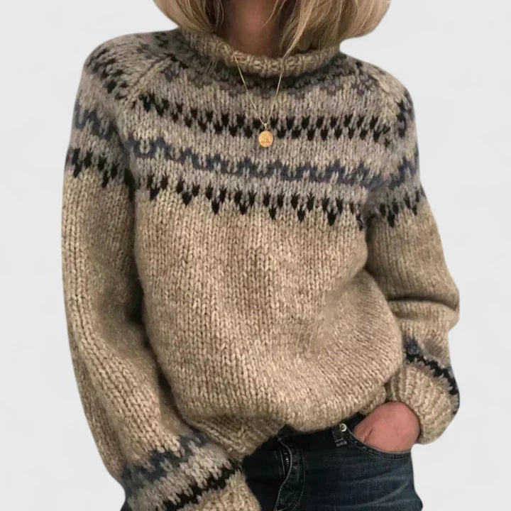 Corinthya | Elegant Norsk Genser