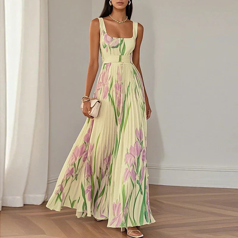 Oriah™ | Robe Maxi A-Line Floral