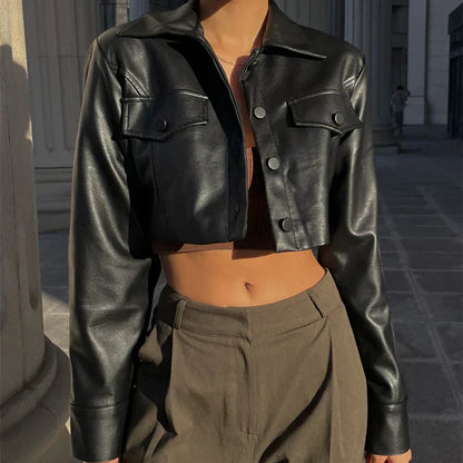 Élise™ | Elegant kunstskinnjakke