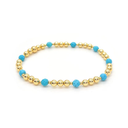 Vintage Perle Kors Armbånd