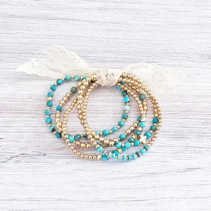 Vintage Perle Kors Armbånd