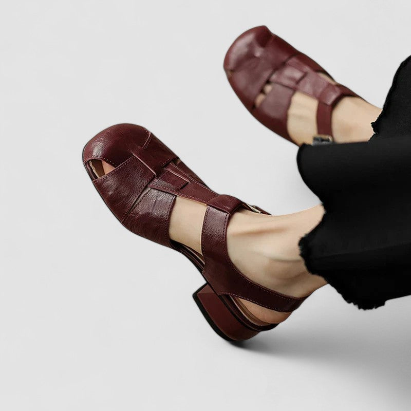 AMELIA™|ORTOPEDISKE MARY JANE SANDALER I EKTESKAP