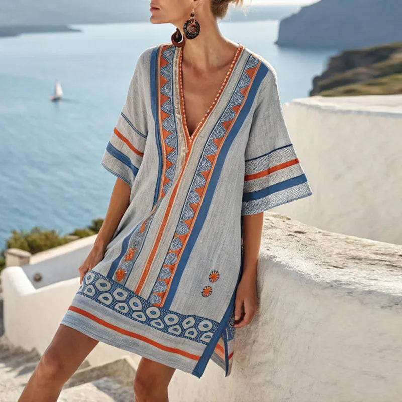 Elegant Gwen - Flytende Maxi Kjole for Alle Anledninger