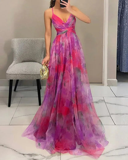 La Scintilla | Robe Maxi Élégance Florale