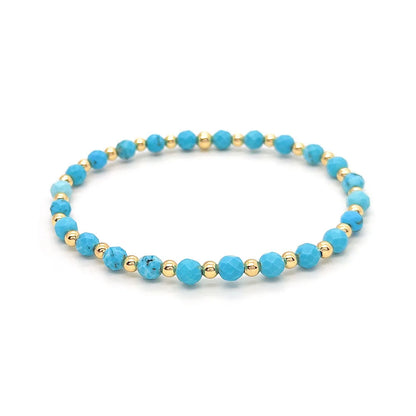 Vintage Perle Kors Armbånd
