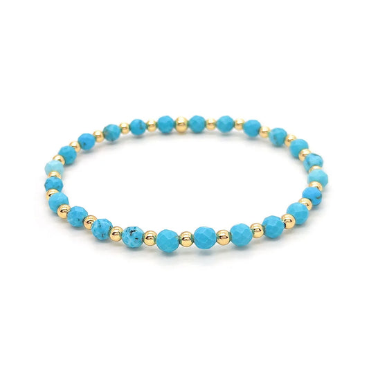 Vintage Perle Kors Armbånd