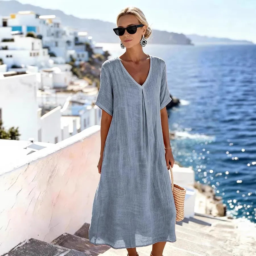Wrenley™ | Avslappet Flytende Maxi