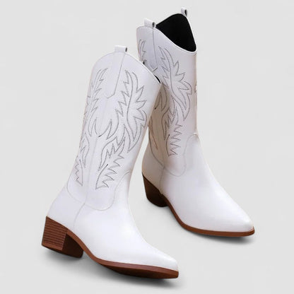 Sierra | Embroidered Western Boots