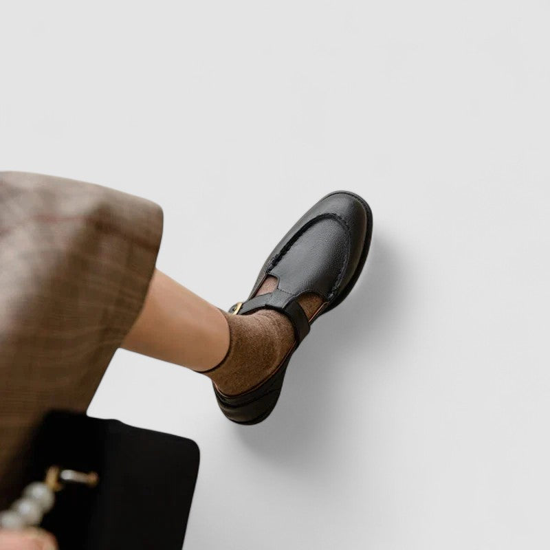AVERY™|ORTOPEDISKE SANDALER MARY JANE MED FIRKANTET TÅ
