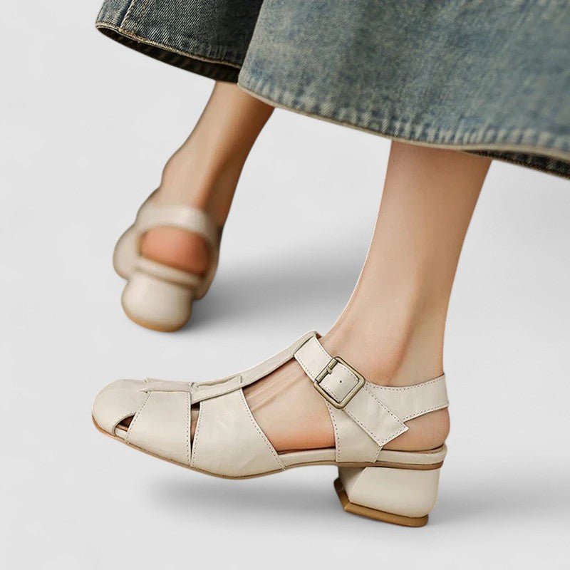 AMELIA™|ORTOPEDISKE MARY JANE SANDALER I EKTESKAP