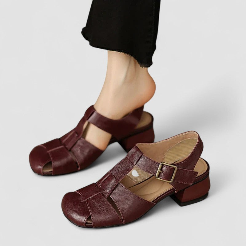 AMELIA™|ORTOPEDISKE MARY JANE SANDALER I EKTESKAP