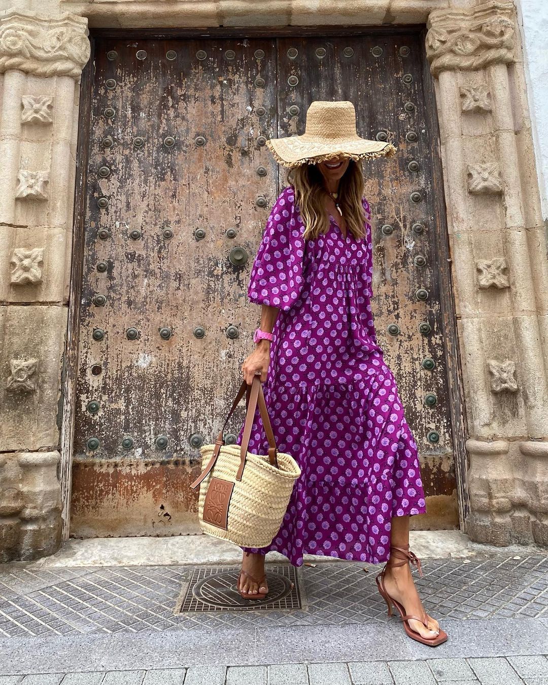 Fleur | Bohemsk Maxi Kjole