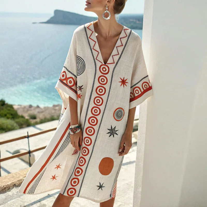 Silke Elegant Strandkjole for Uforglemmelige Sommerlooks