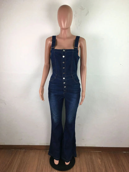 Luna | Vidbenet Denim Jumpsuit