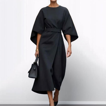 Eldra™ | Maxi-kjole med flaggermuserm