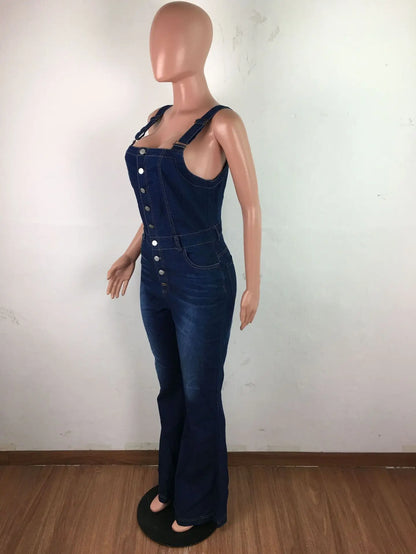 Luna | Vidbenet Denim Jumpsuit