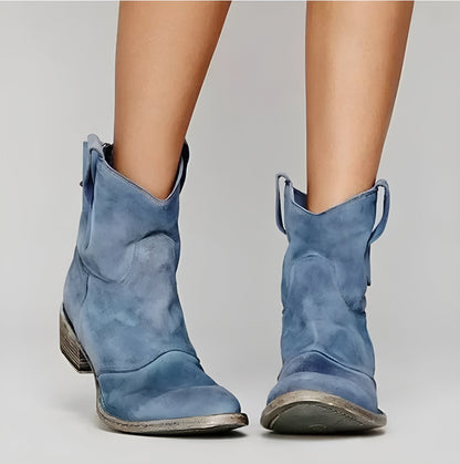 Roselle™ | Suede Støvletter med Bohemsk Ånd