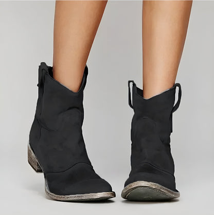 Roselle™ | Suede Støvletter med Bohemsk Ånd