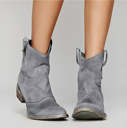 Roselle™ | Suede Støvletter med Bohemsk Ånd
