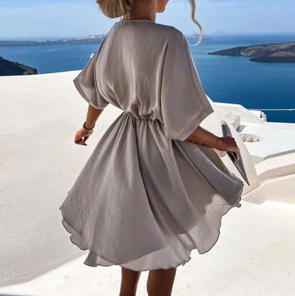Elaan™ | Uanstrengt Sommer Midi Kjole