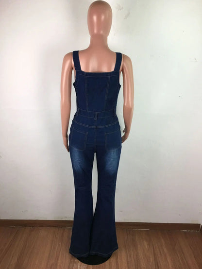 Luna | Vidbenet Denim Jumpsuit