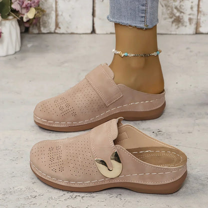 Caprielle™ Chic Supportive Wedge Sandals