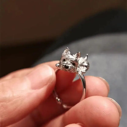 Tobby — ring med hundemotiv