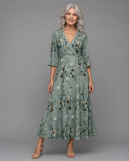 Selora | Halter Bloom Flow Maxi Kjole