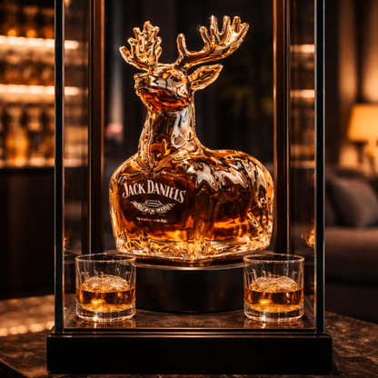 Jack Daniel's Whisky Flaske - Reinsdyrutgave