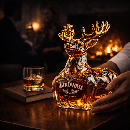 Jack Daniel's Whisky Flaske - Reinsdyrutgave
