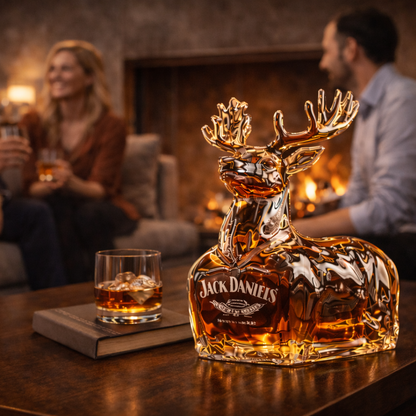 Jack Daniel's Whisky Flaske - Reinsdyrutgave