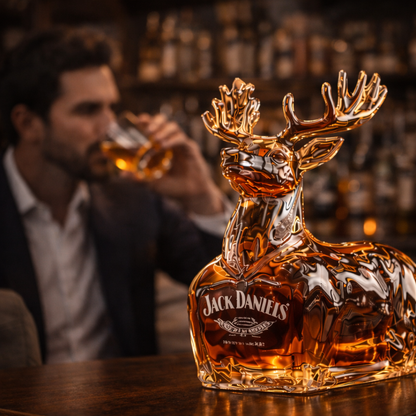 Jack Daniel's Whisky Flaske - Reinsdyrutgave