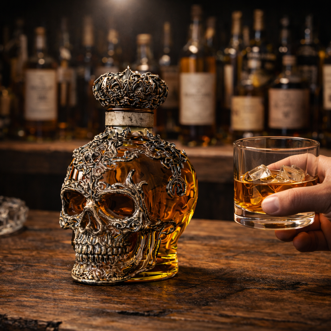 Whiskyflaske - Skulls Utgave