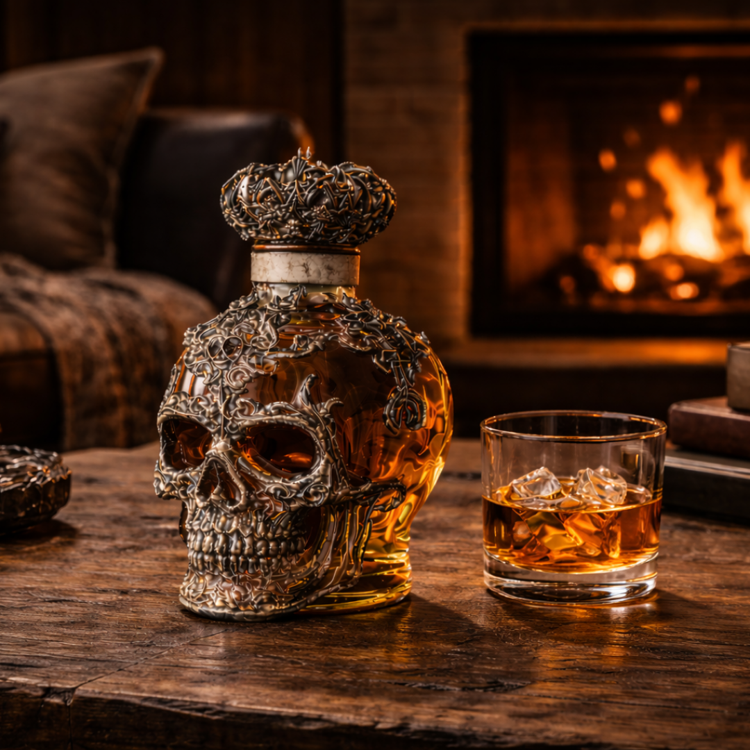 Whiskyflaske - Skulls Utgave