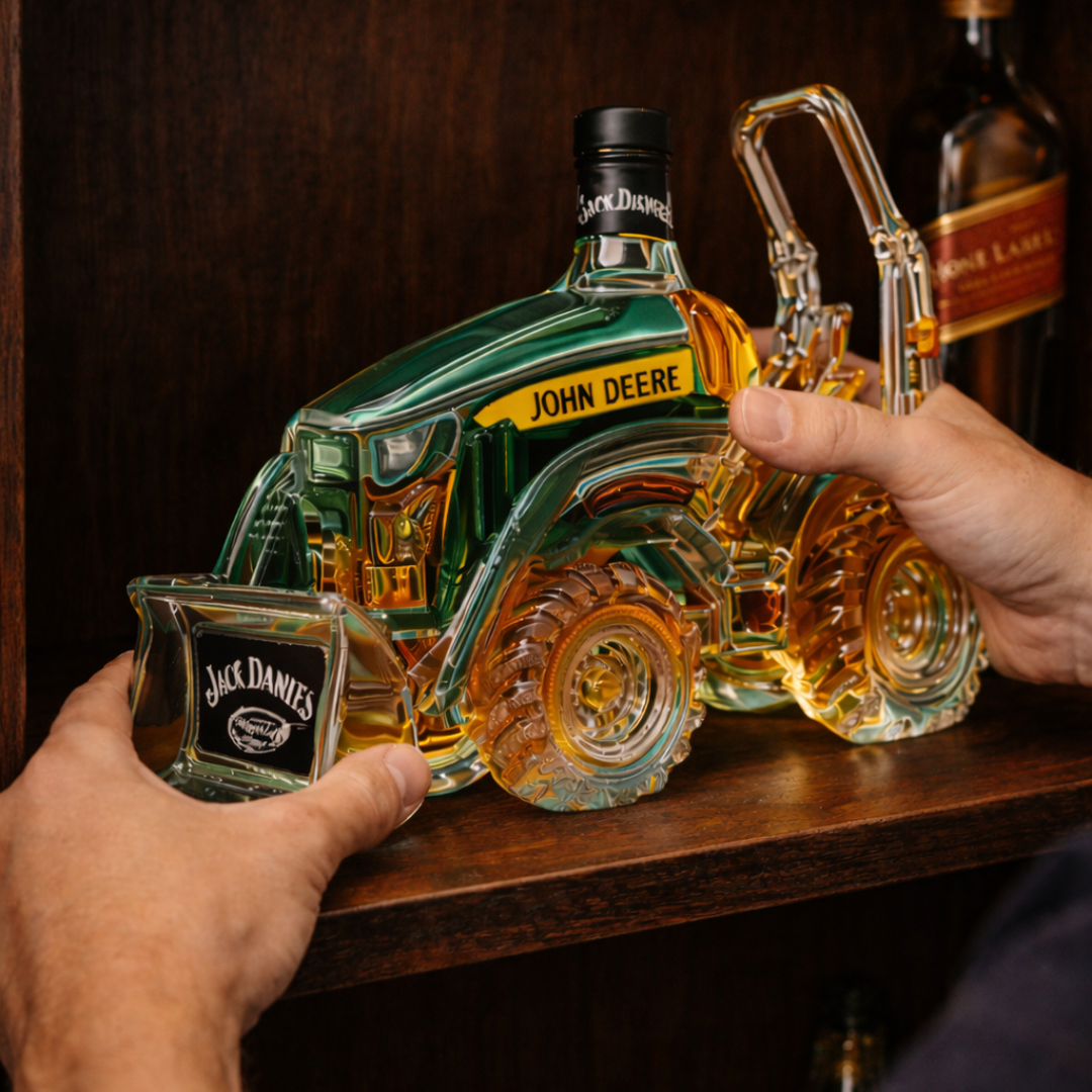 Jack Daniel's Whisky Flaske - Traktorutgave