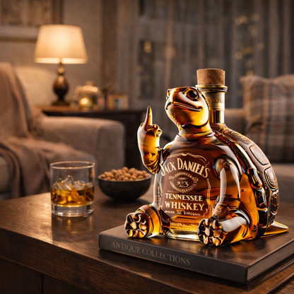 Jack Daniel's Whisky Flaske - Skilpaddeutgave