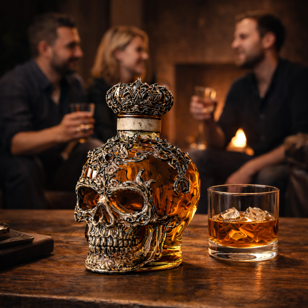 Whiskyflaske - Skulls Utgave