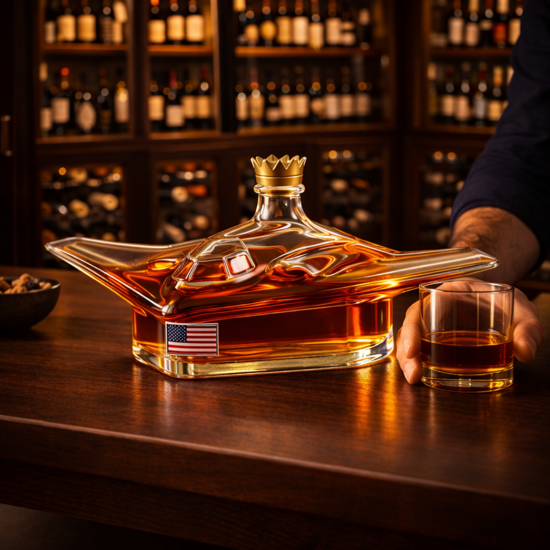 Whiskeyflaske – B-2 Bomber Edition