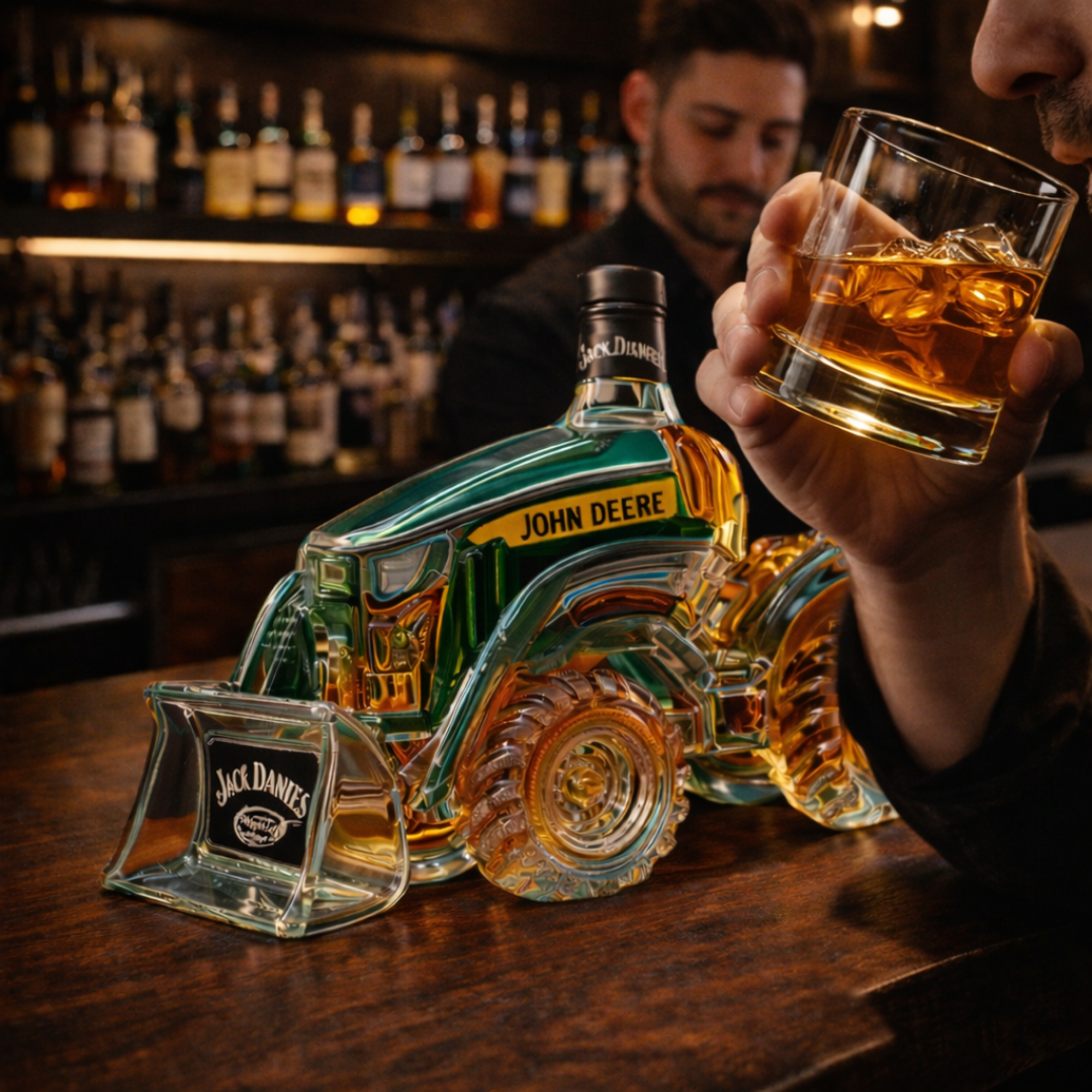 Jack Daniel's Whisky Flaske - Traktorutgave