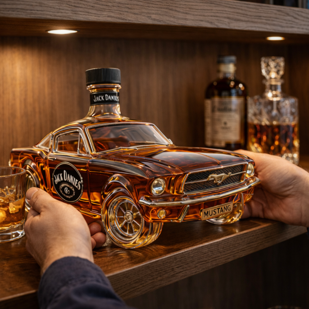 Whisky Flaske - Mustang Utgave