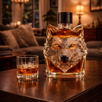 Whiskyflaske - Ulv Edition