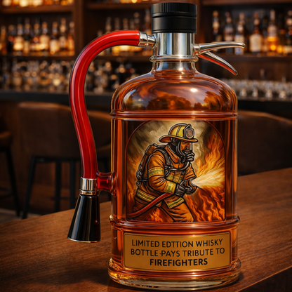 Whiskyflaske - Brannslukker Utgave