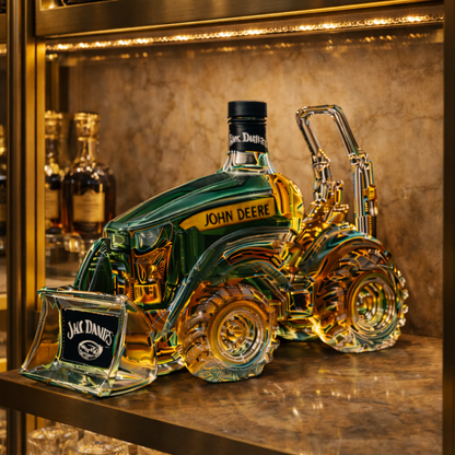 Jack Daniel's Whisky Flaske - Traktorutgave