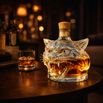 Whiskyflaske - Tigerutgave