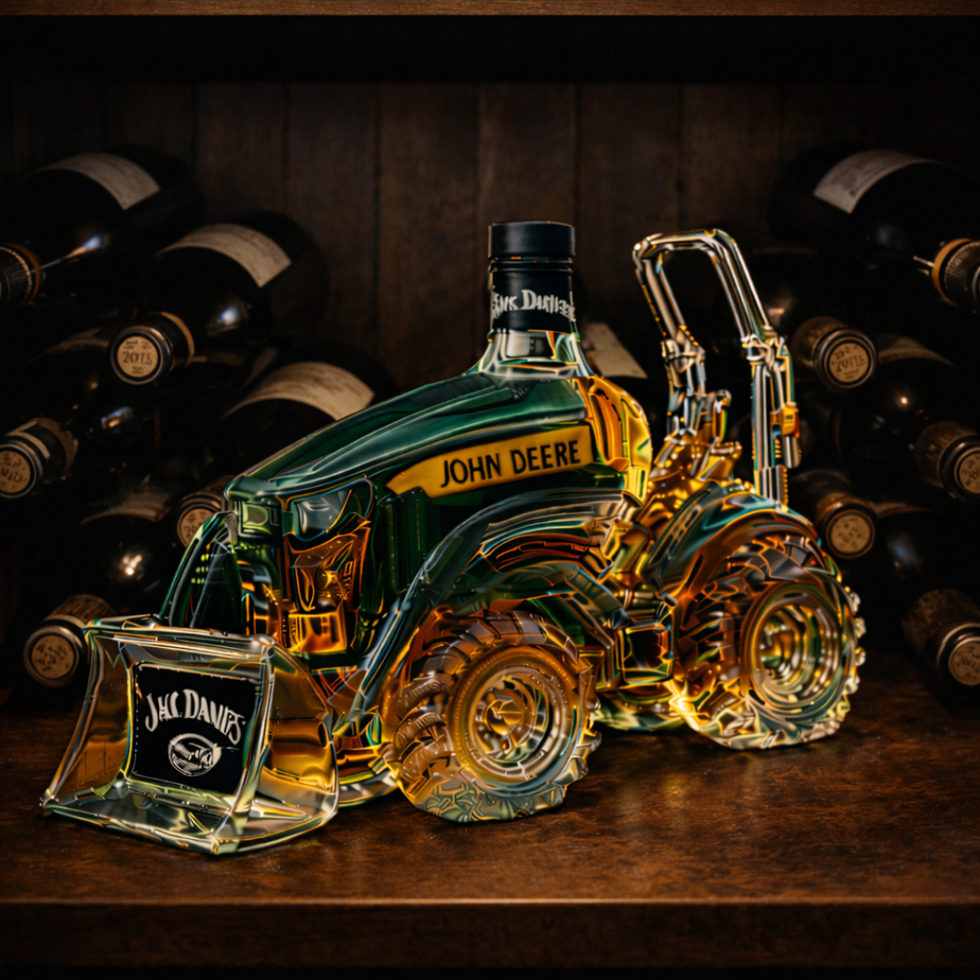 Jack Daniel's Whisky Flaske - Traktorutgave