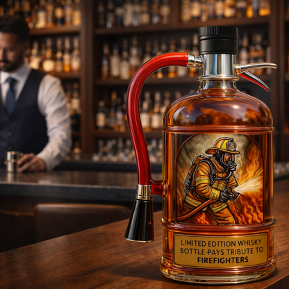 Whiskyflaske - Brannslukker Utgave