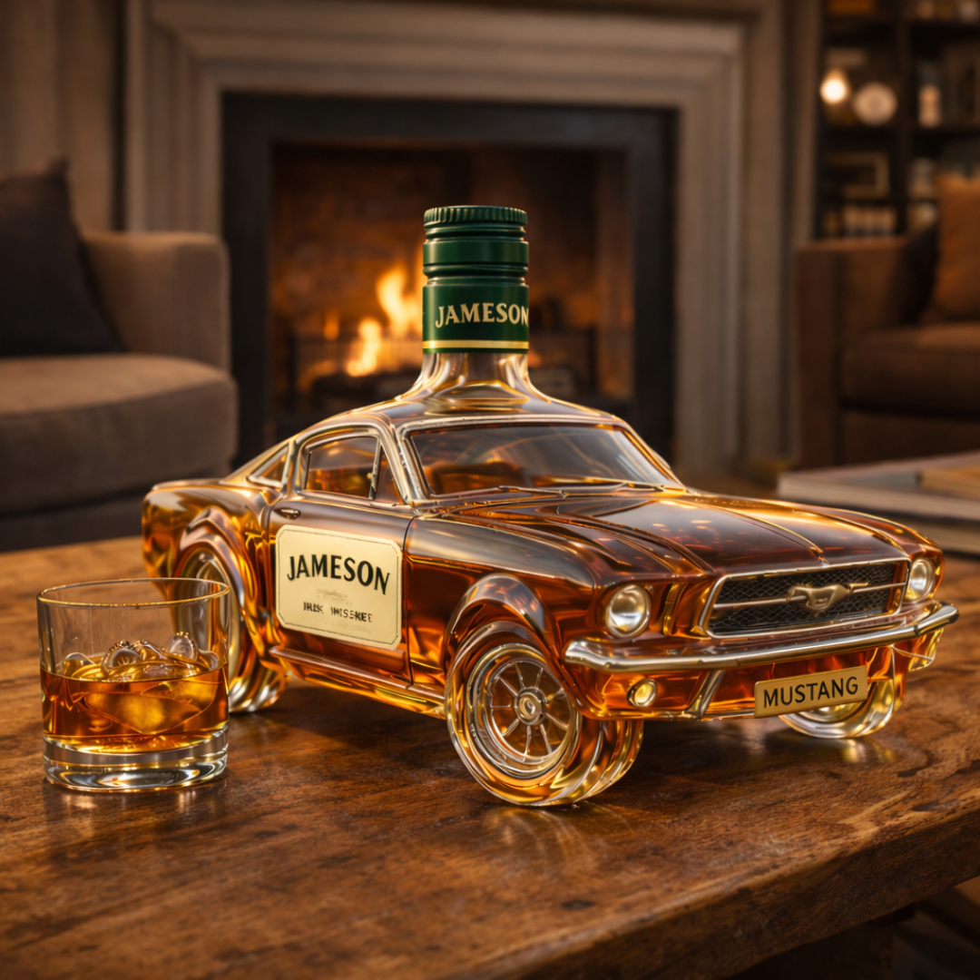 Whiskyflaske - Mustang Edition