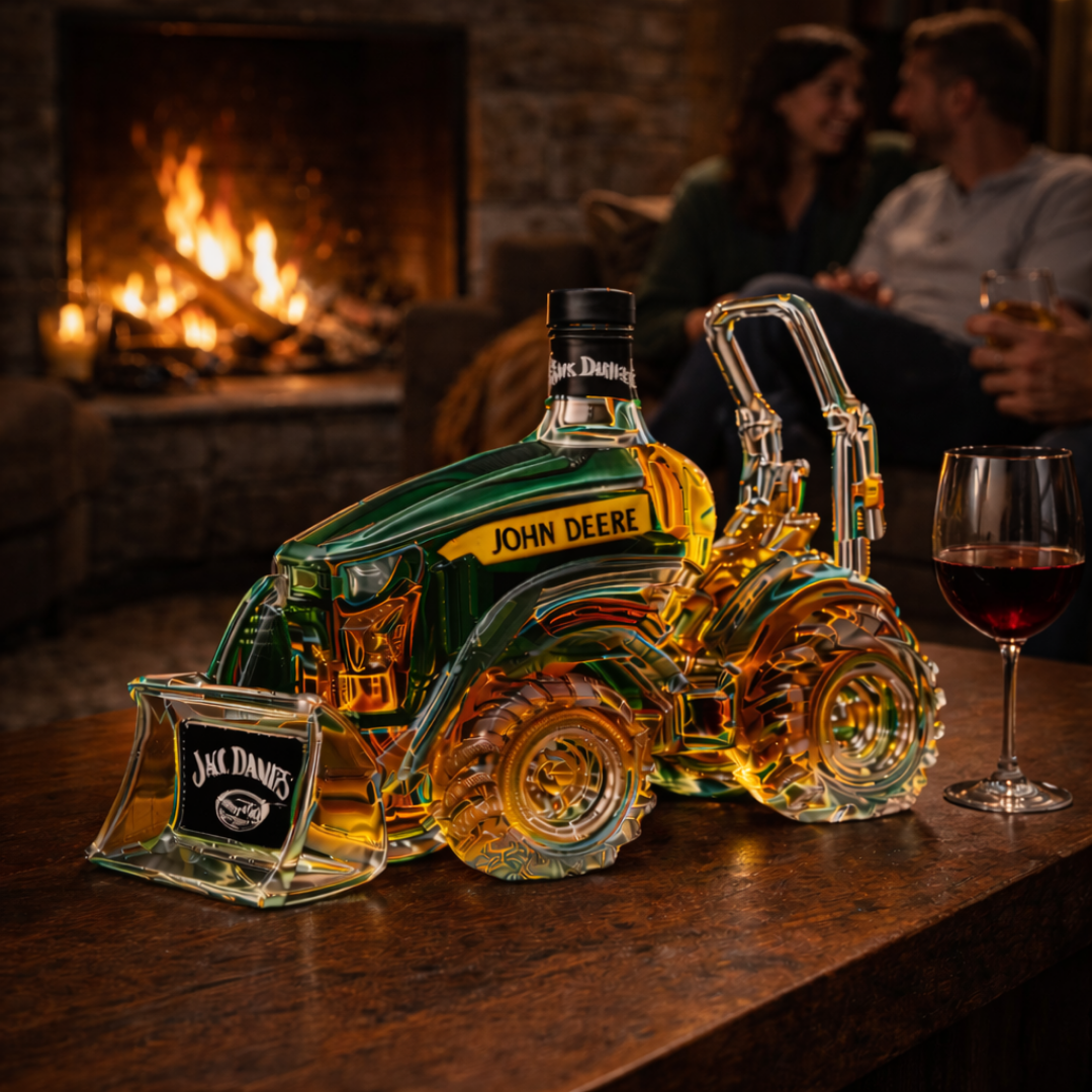 Jack Daniel's Whisky Flaske - Traktorutgave