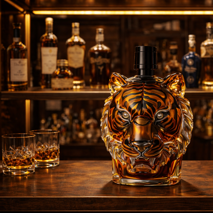 Whiskyflaske - Tigerutgave