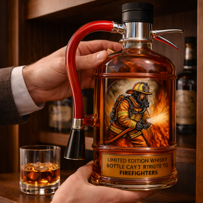 Whiskyflaske - Brannslukker Utgave